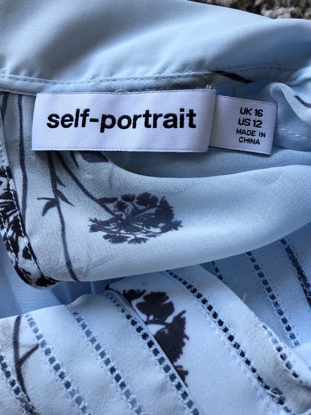 Self-Portrait Floral Print Dress - Picture 3 of 5